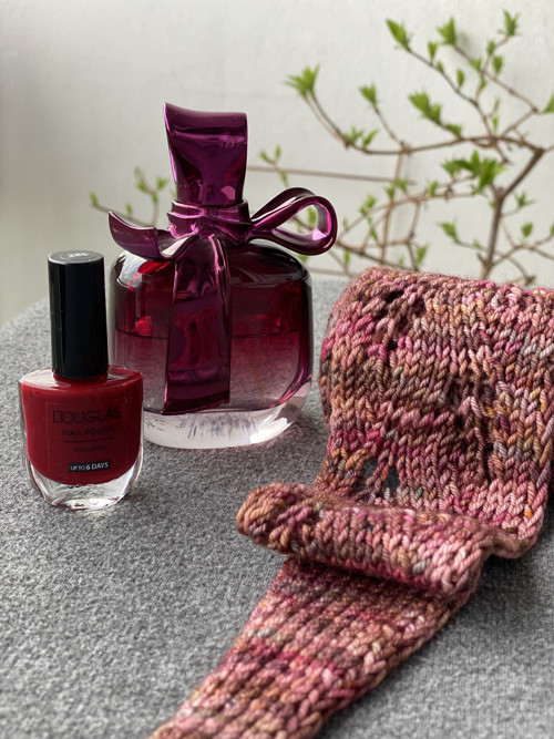Módní víceúčelový merino mini šáteček "Windy" — foto 3