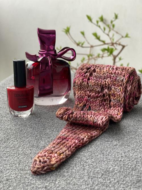 Módní víceúčelový merino mini šáteček "Windy" — foto 5