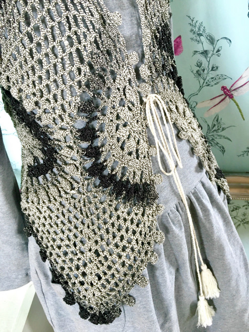 Boho vestička háčkovaná — foto 4