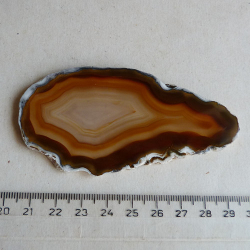 Achát plátek - 9,3 cm — foto 2