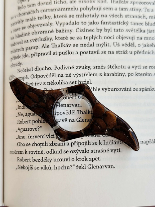 Držáček na stránky - káva — foto 2
