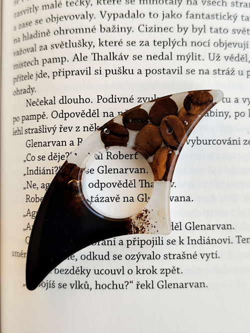 Držáček na stránky - káva — foto 2