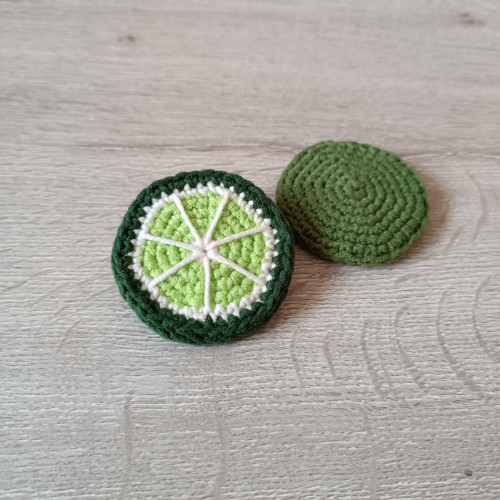 Háčkovaná limetka - plátek — foto 3