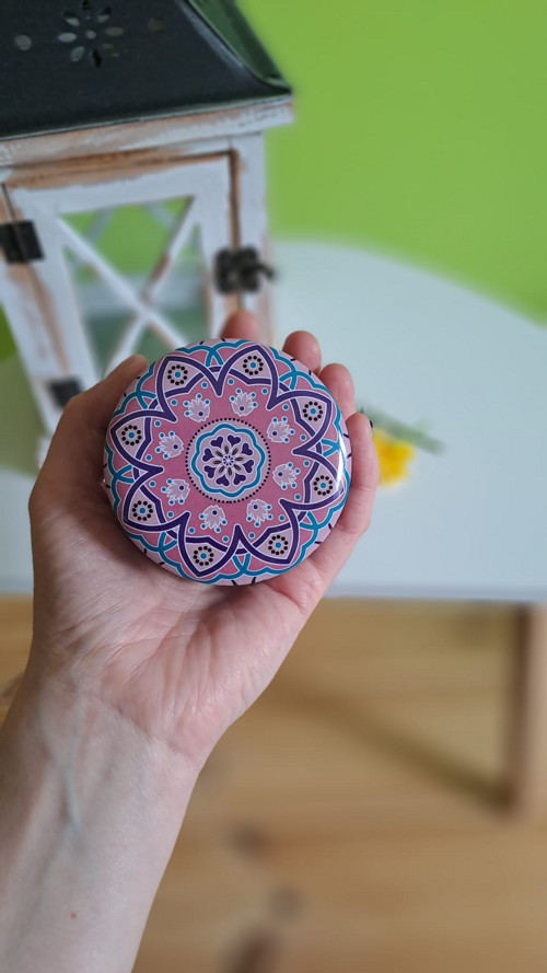 Svíčka v dóze mandala III. — foto 4