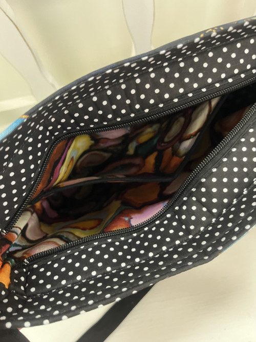 Kabelka - crossbody - květy — foto 2