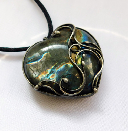 Prívesok s labradoritom "SÓLVEIG" — foto 4