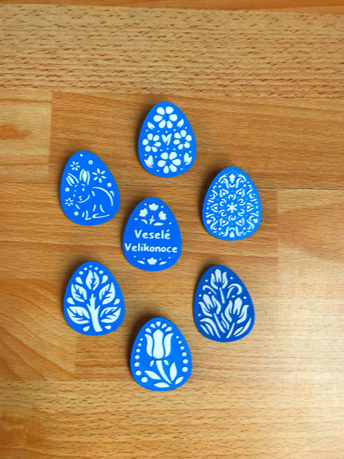 Velikonoční vajíčka 3d tisk — foto 4
