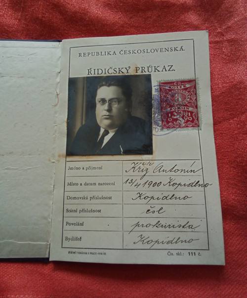 Řidičský průkaz — foto 2