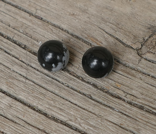 2 x kulička 8 mm - obsidián V970 — foto 5