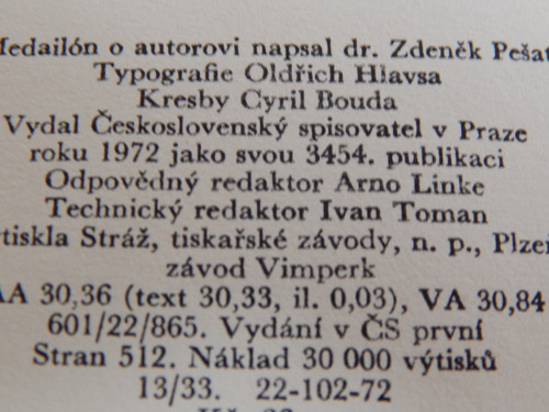 A. JIRÁSEK - Proti všem, 1972 — foto 3