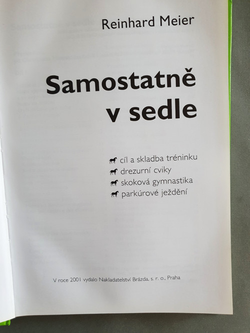 Samostatně v sedle — foto 2