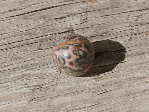 Kulička 12 mm - jaspis leopardí V979 — foto 3