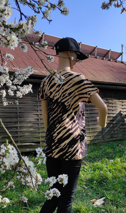 Dámské tygří tričko vel. L — foto 3