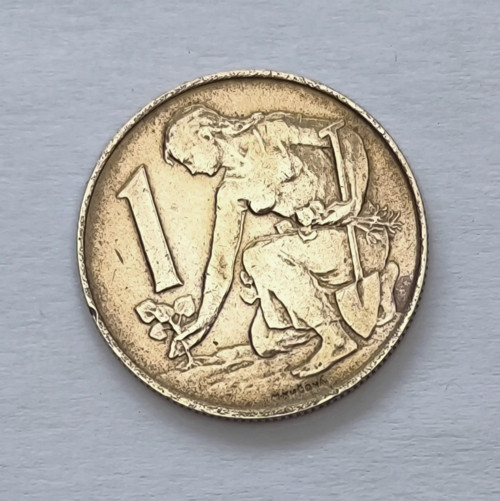 MINCE 1 koruna - 1991 ČSFR — foto 3