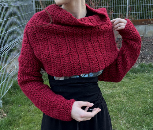 Šála s rukávy — foto 2