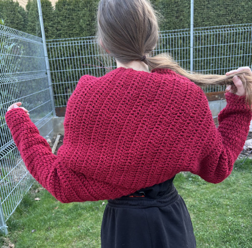 Šála s rukávy — foto 4