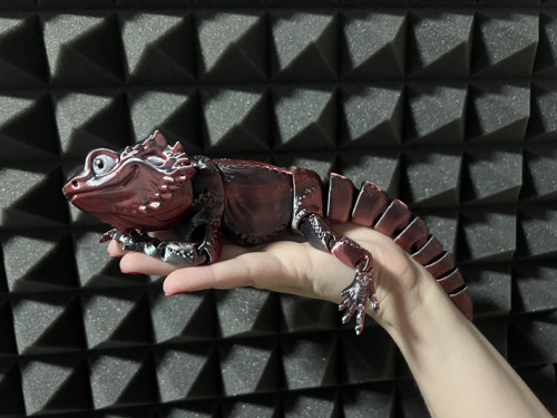 Agama Vousatá - 26 cm - 3D Tisk — foto 4