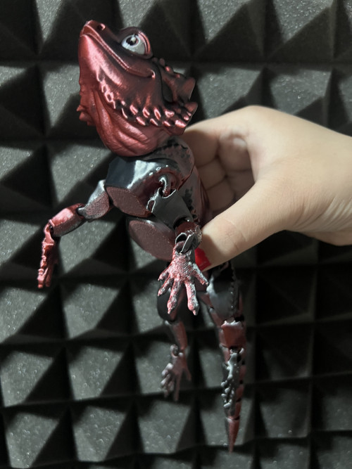 Agama Vousatá - 26 cm - 3D Tisk — foto 3
