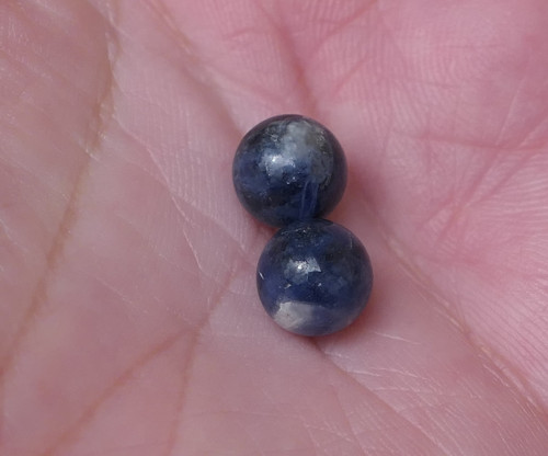 2x kulička 8 mm - sodalit V987 — foto 4