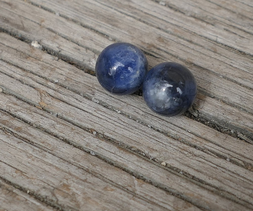 2x kulička 8 mm - sodalit V987 — foto 2
