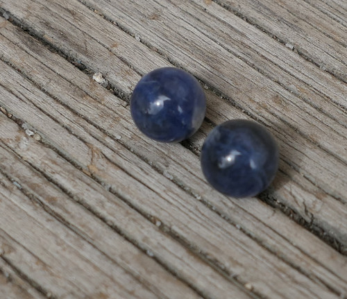 2x kulička 8 mm - sodalit V987 — foto 3