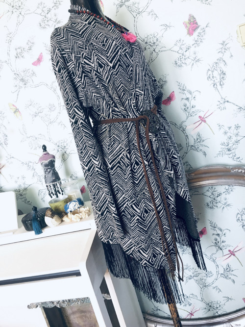 Kardigan boho aztécký — foto 3
