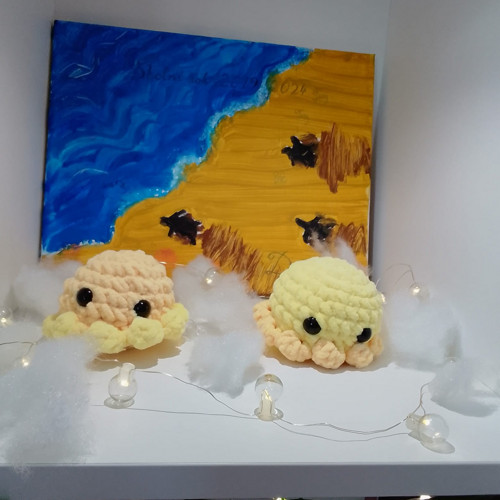 2x mini chobotnička- Emička a Lenička — foto 4