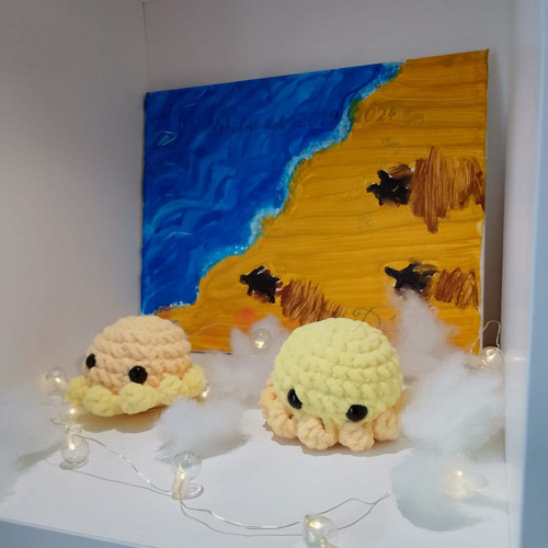 2x mini chobotnička- Emička a Lenička — foto 3