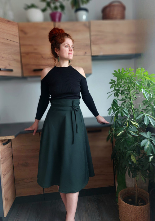 Návod zavinovací sukně — foto 2
