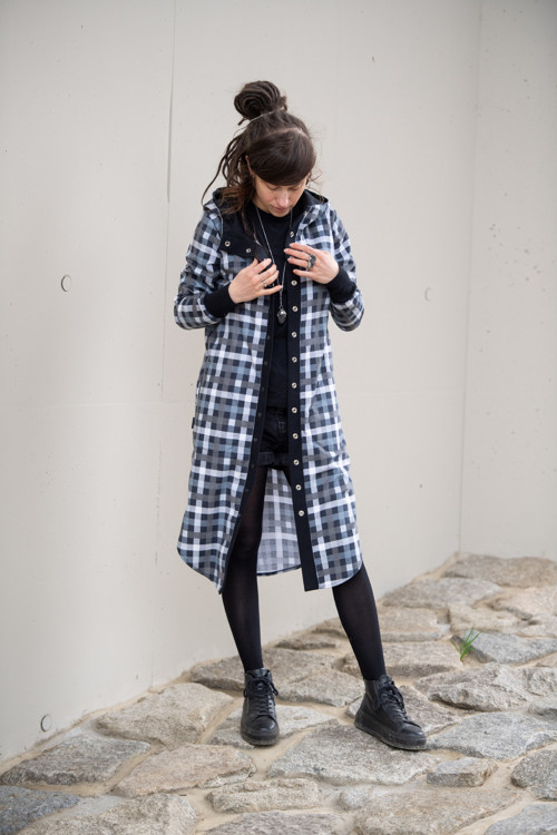 Kabátek MANTEL flanel — foto 5