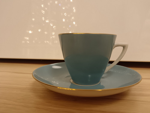 Porcelánový sada hrníčky a podšálky — foto 4