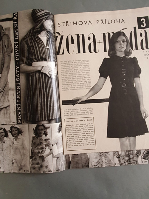 Žena a móda číslo 3 rok 1974 — foto 4