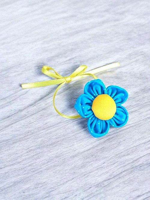 KANZASHI kytička modrá .č.168/5 — foto 4