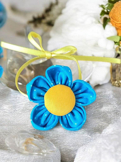 KANZASHI kytička modrá .č.168/5 — foto 3