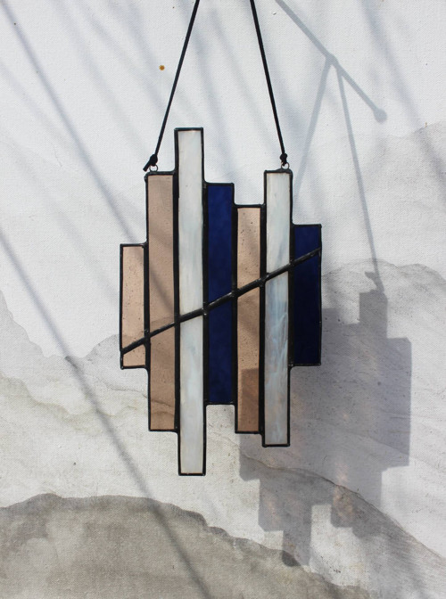 ZVUK - designová vitráž — foto 4