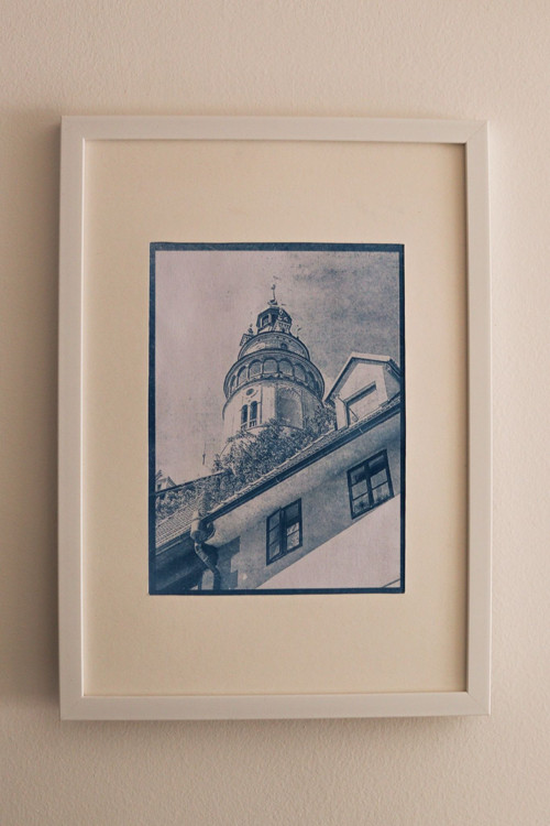 Obraz kyanotypie - Český Krumlov — foto 2