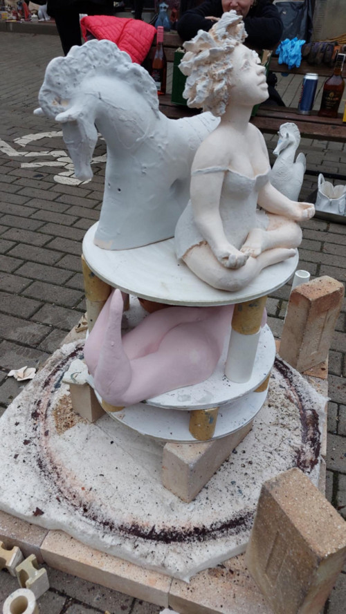 Keramická socha, Plážovka — foto 5