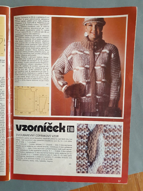 Žena a móda číslo 1 rok 1986 — foto 6