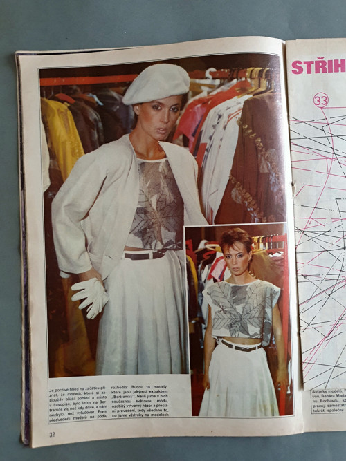 Žena a móda číslo 1 rok 1986 — foto 5