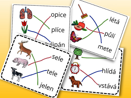 SPOJ OBRÁZEK S TEXTEM / spojovačky (pdf) — foto 2