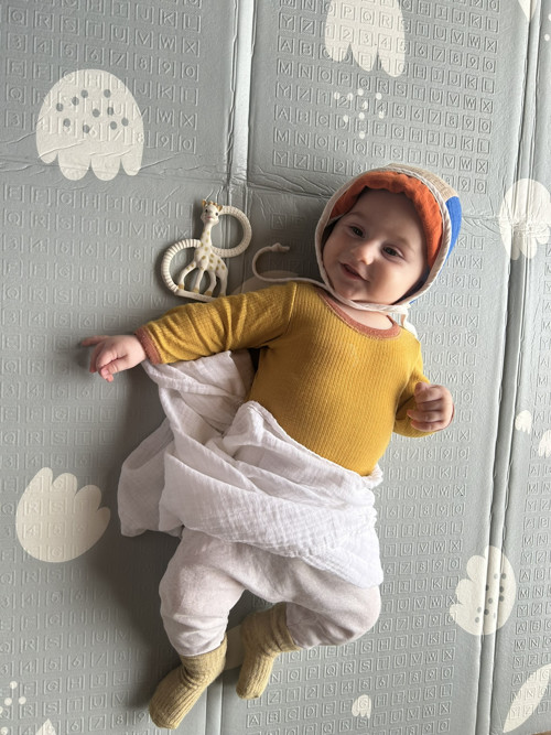 Čepeček, dětská čepice, bonnet LE HAVRE — foto 3