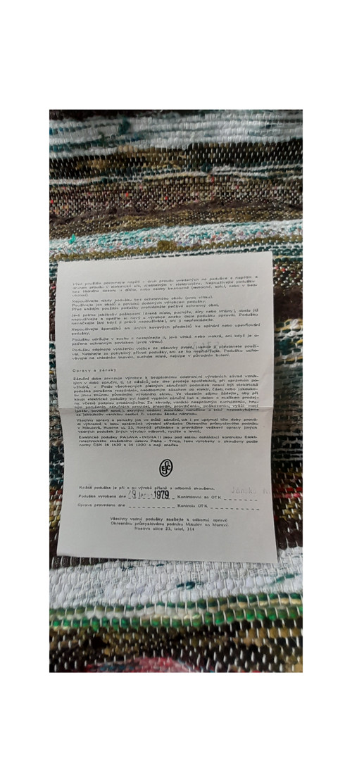 Zahřívací poduška — foto 2