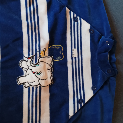 Nový retro overálek vel. 80 — foto 3