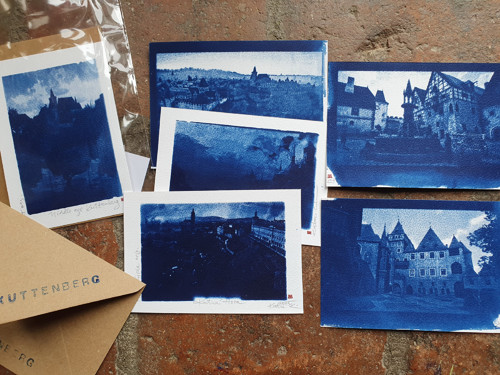 "Kingdom Come" - tři kyanotypie A6 — foto 3