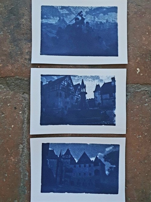 "Kingdom Come" - tři kyanotypie A6 — foto 4