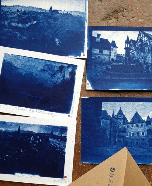 "Kingdom Come" - tři kyanotypie A6 — foto 2