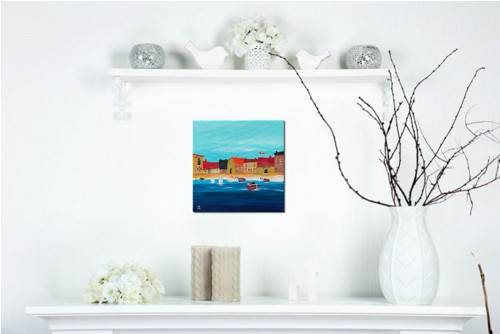 Blue harbor - 20x20cm — foto 4