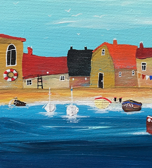 Blue harbor - 20x20cm — foto 2