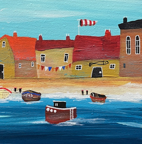Blue harbor - 20x20cm — foto 3