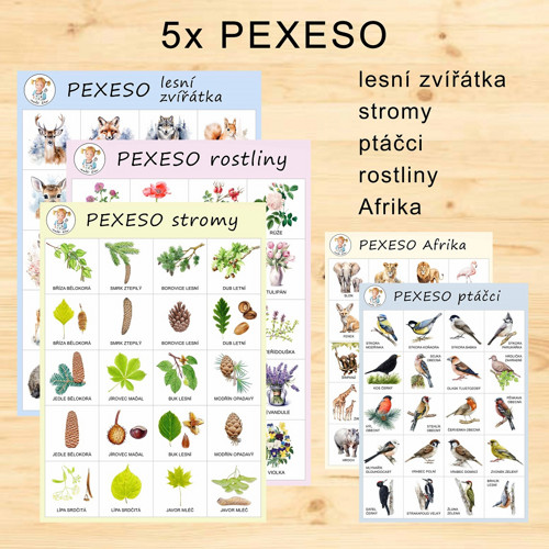 5x PEXESO v PDF — foto 2
